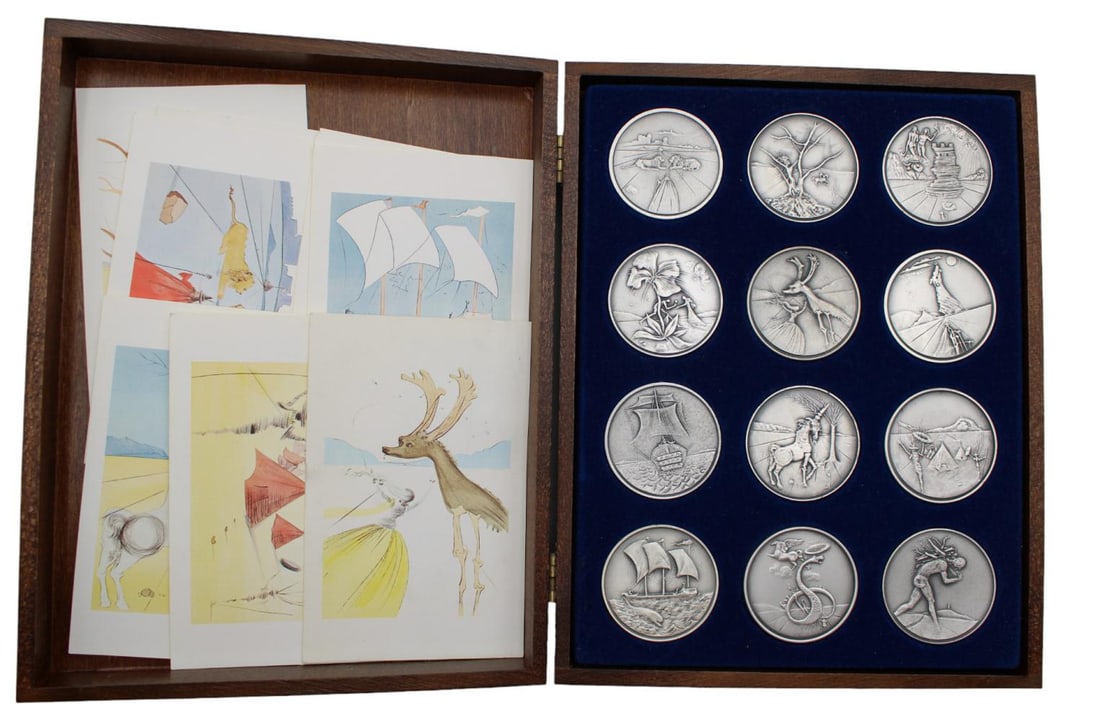Medallic Art Salvador Dali 12 Tribes of Israel Set (1 of 3)
