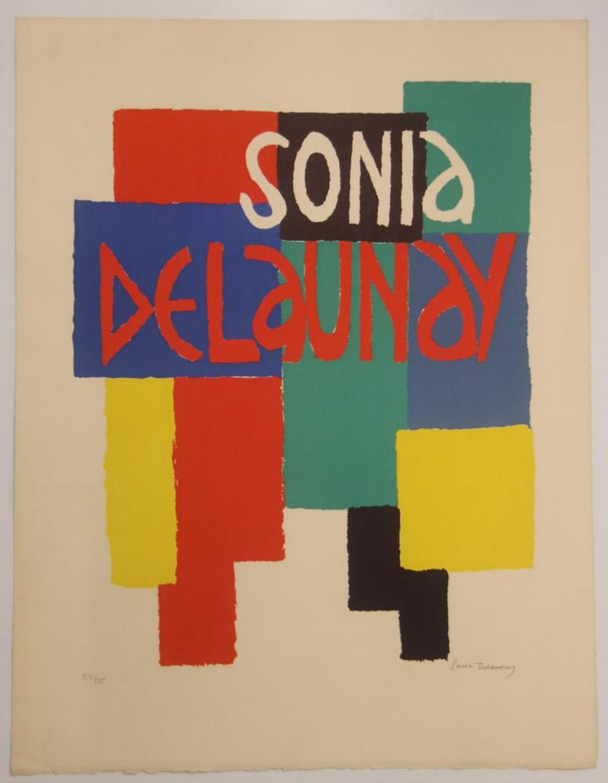 Sonia Delauney Poster Maquette (1 of 4)