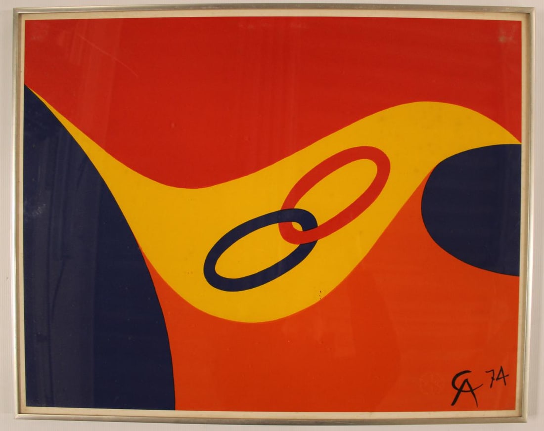 Alexander Calder "Friendship" Flying Colors Litho (1 of 2)