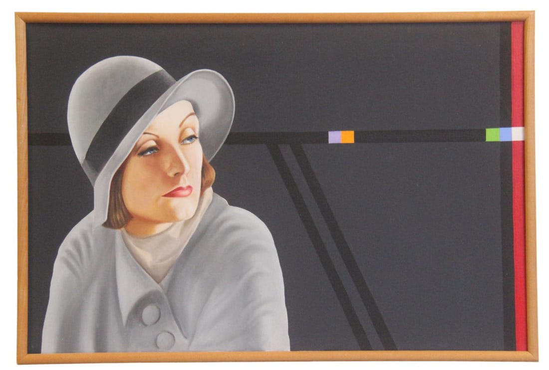 Robert Strimban, O/C Portrait of a Woman (1 of 2)