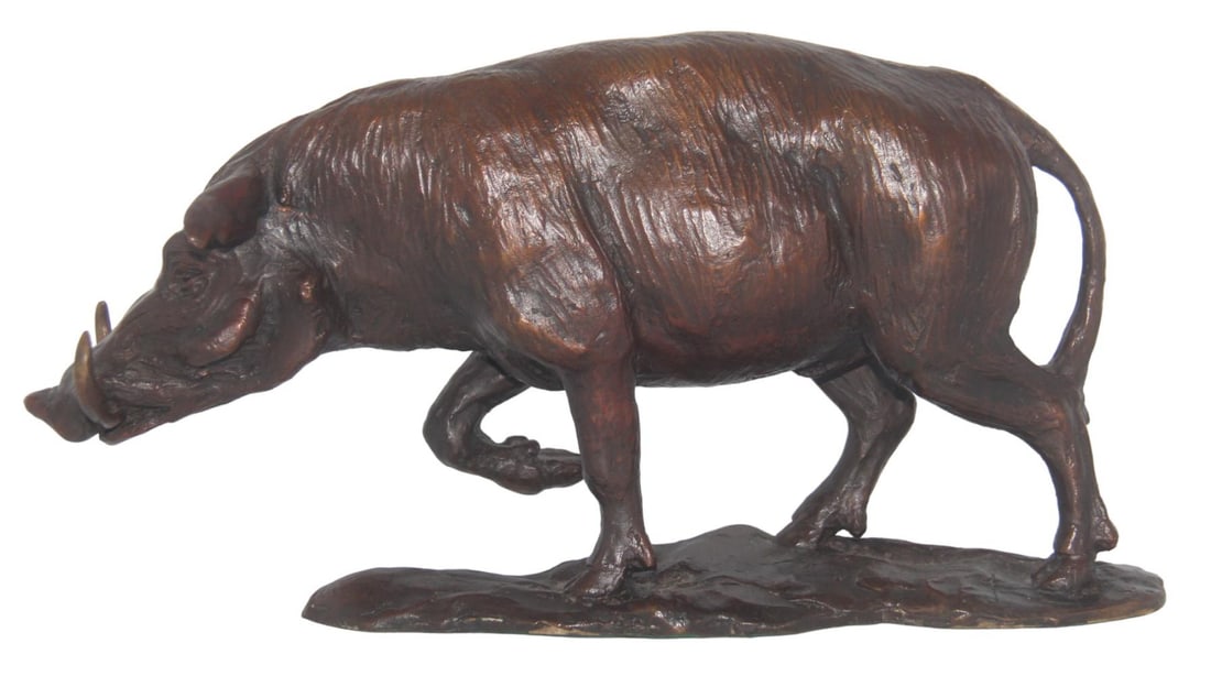 Terry O. Matthews Bronze "Warthog" (1 of 4)