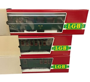 Assorted LGB G Ga Passenger Cars