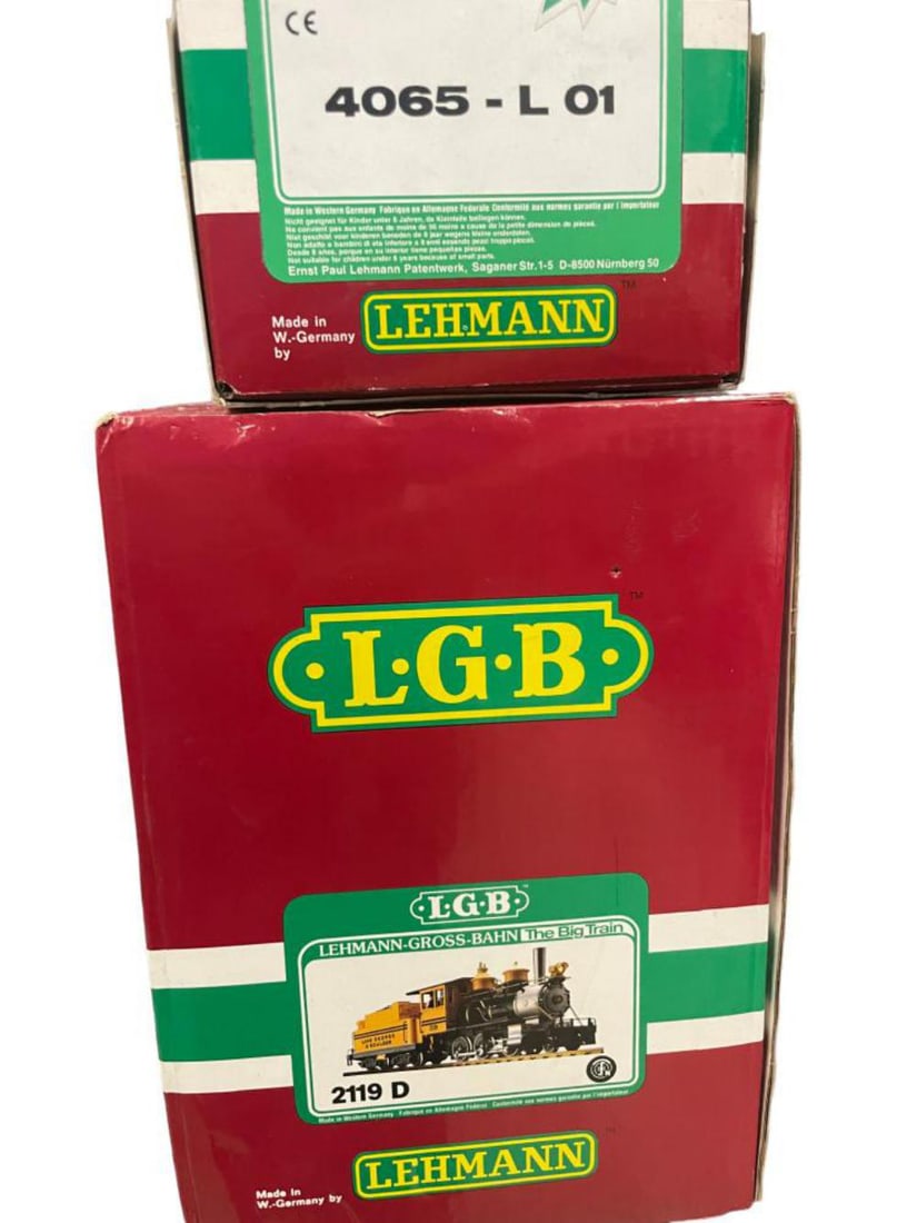 LGB G Ga LG&B Mogul & Caboose (1 of 3)