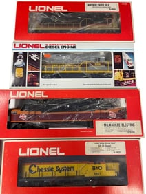 4 Lionel MPC Diesels, 1 Dummy