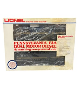 Lionel MPC 8952 PRR F3 AA Diesels