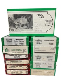 12 Assorted Scale Structure Kits