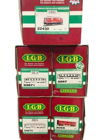 Nice 5pc LGB G Ga Swiss Passenger Set