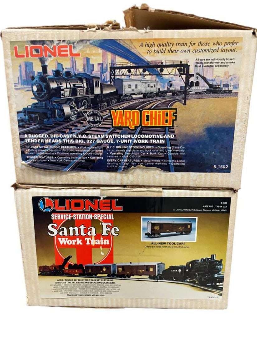 Lionel Sets 1502 & 1632 (1 of 3)