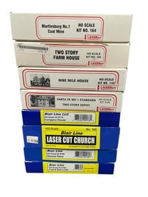 8 Laser Cut Structure Kits