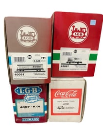 4 LGB G Ga Freight Cars