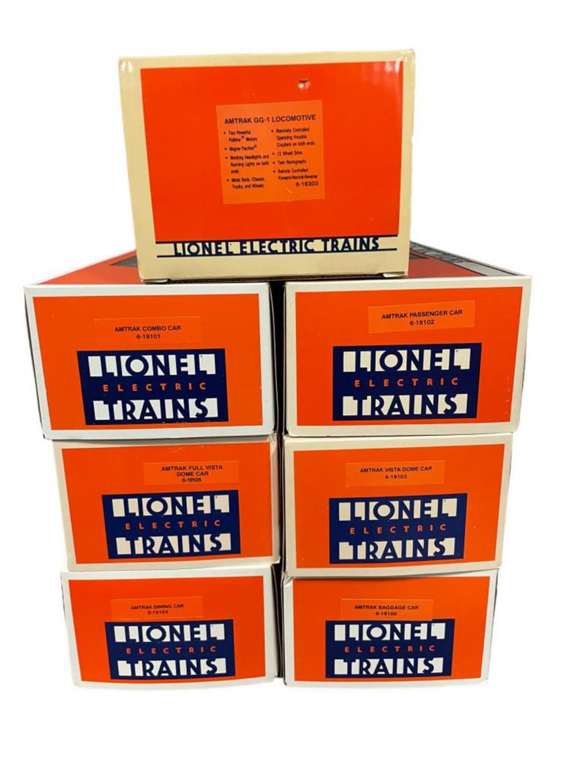 7pc Lionel Amtrak GG1 Set (1 of 5)