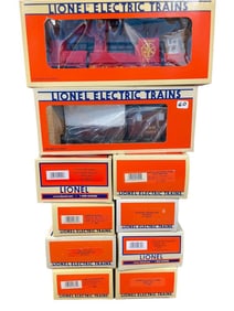10pc Lionel Rolling Stock