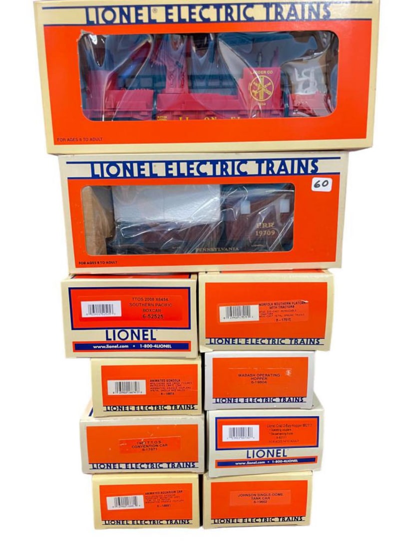 10pc Lionel Rolling Stock (1 of 3)