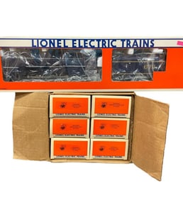 7pc Lionel Wabash Fallen Flags Pass Set