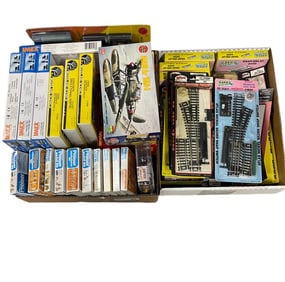 Large Lot HO Track & Accessories