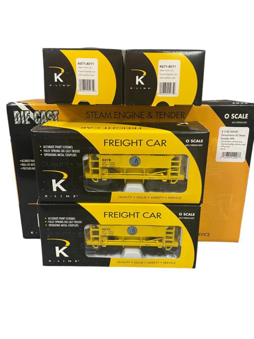 K-Line Steam Ballast Train (1 of 3)