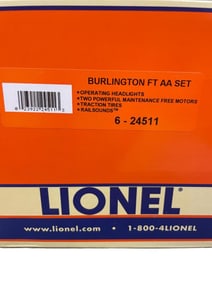 Lionel 24511 Burlington FT AA Diesels