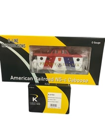 K-Line Star Spangled GG1 & Caboose