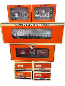 8pc Lionel Christmas Set