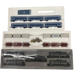 3 Marklin Freight Car Assortments