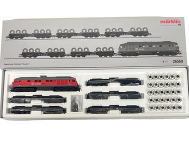 Marklin HO 26560 DB Cargo Steel Train