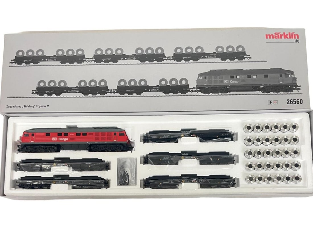 Marklin Ho 26560 Db Cargo Steel Train