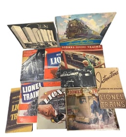 Pre War Catalog Lot, Mostly Lionel