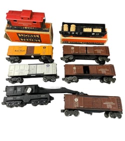 8 Early Lionel Freight Cars