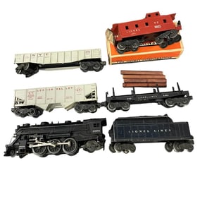 6pc Lionel Steam Freight Set