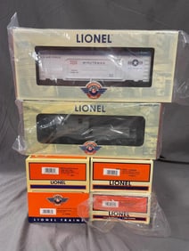 6 Lionel Freight Cars