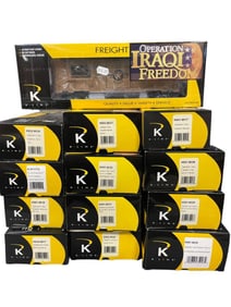 13 K-Line Iraqi Freedom Military Cars