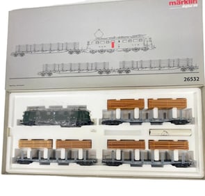 Marklin Digital HO Swiss Lumber Train