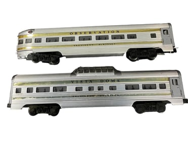 2 Lionel Presidential Pass Cars