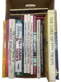 Railroad & Reference Book Lot