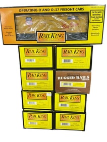 9 MTH RailKing Freights