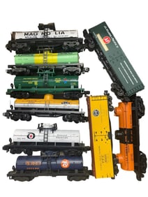 16 Modern Lionel American Flyer Freight Cars