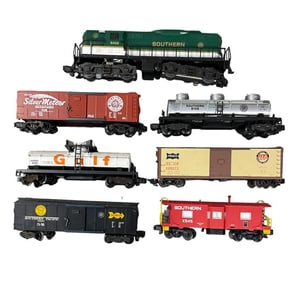 7 Lionel American Flyer Southern Diesel Freight
