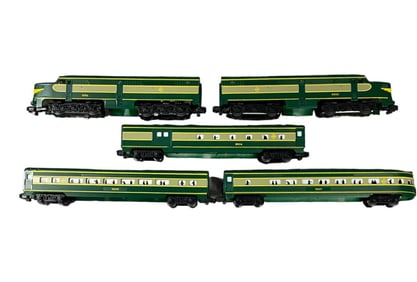 7pc Lionel American Flyer Erie Passenger Set