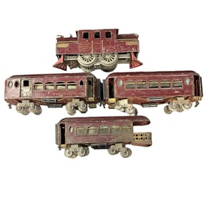 Early Lionel MFG 53 Passenger Set