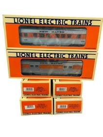6 Lionel NH Passenger Cars