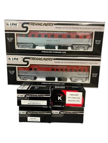 6 K-Line Golden State Passenger Cars