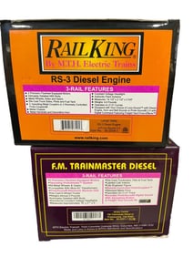 2 MTH Diesel Locomotives