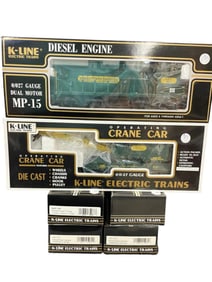 6pc K-Line KCC Kennecott Work Train Set