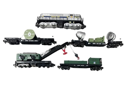 5pc Lionel American Flyer Diesel Work Train