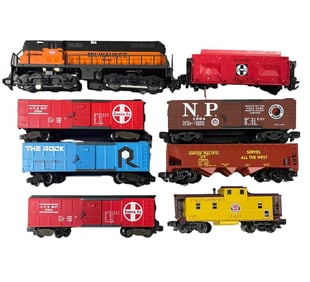 8 Lionel American Flyer MR Diesel Freight