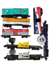 16 Modern Lionel American Flyer Freight Cars