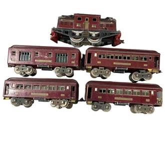 5pc Lionel 380 Passenger Set