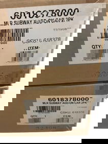 2 Lionel 18378 2-Car R27 Subway Add-on Sets