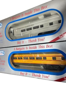 6 Williams Aluminum Passenger Cars