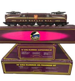 3pc MTH PRR GG1 Passenger Set